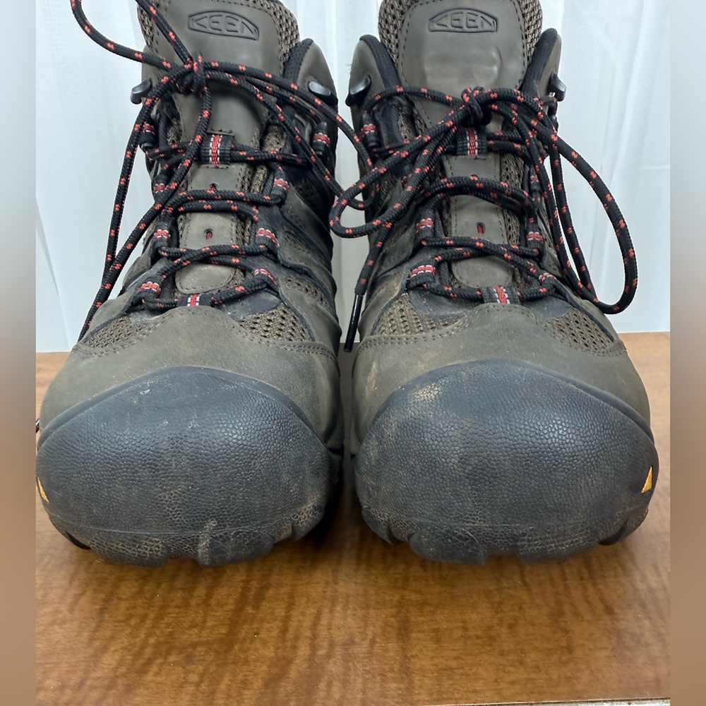 KEEN Utility Work Shoes Mens 11EE Steel Toe Waterproof EH Wide - Picture 8 of 10
